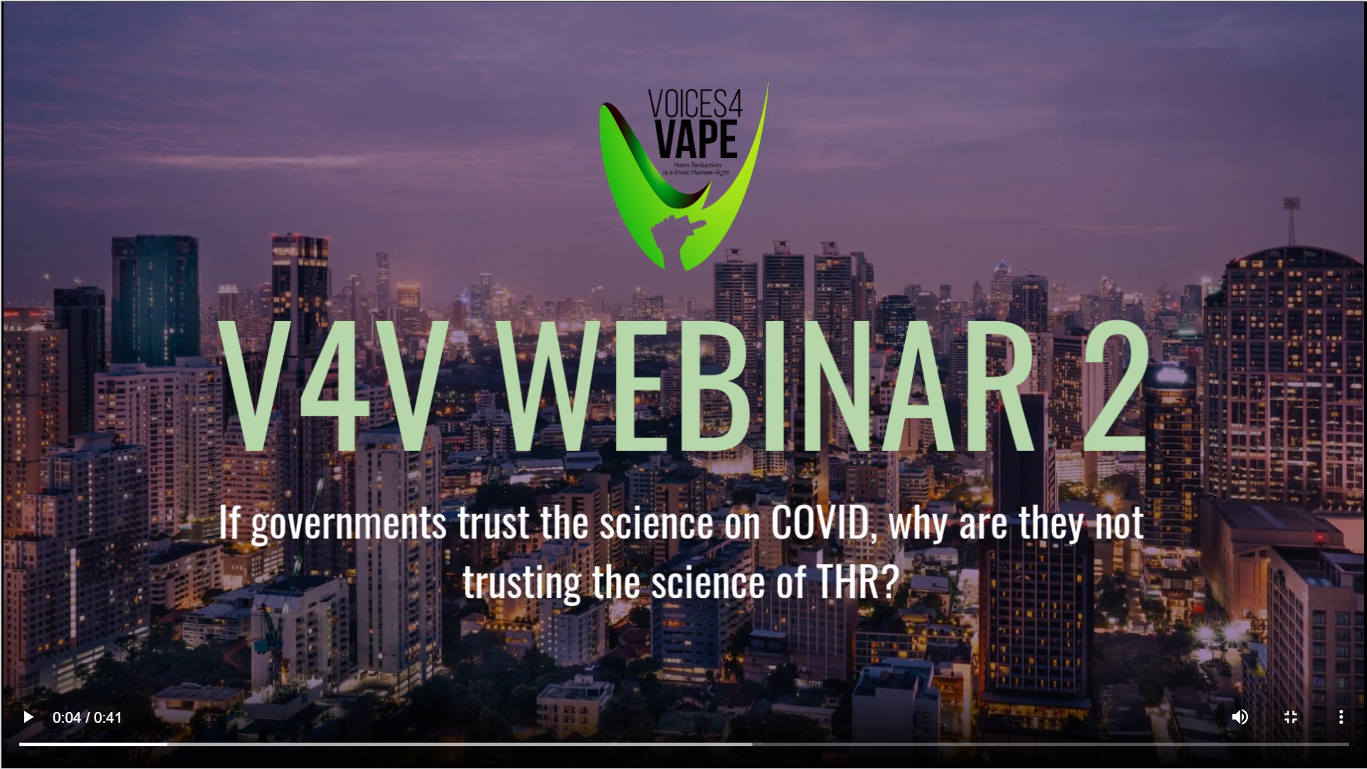 voices4vape webinar 2